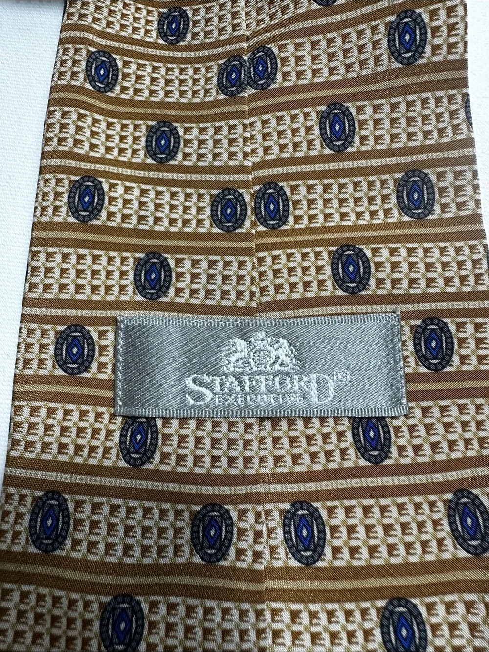 A53. Stafford Men's Tie Trio - 100%Silk